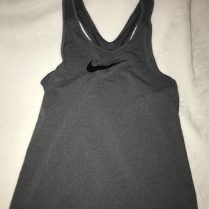 SOLD Grey Nike Pro tank top